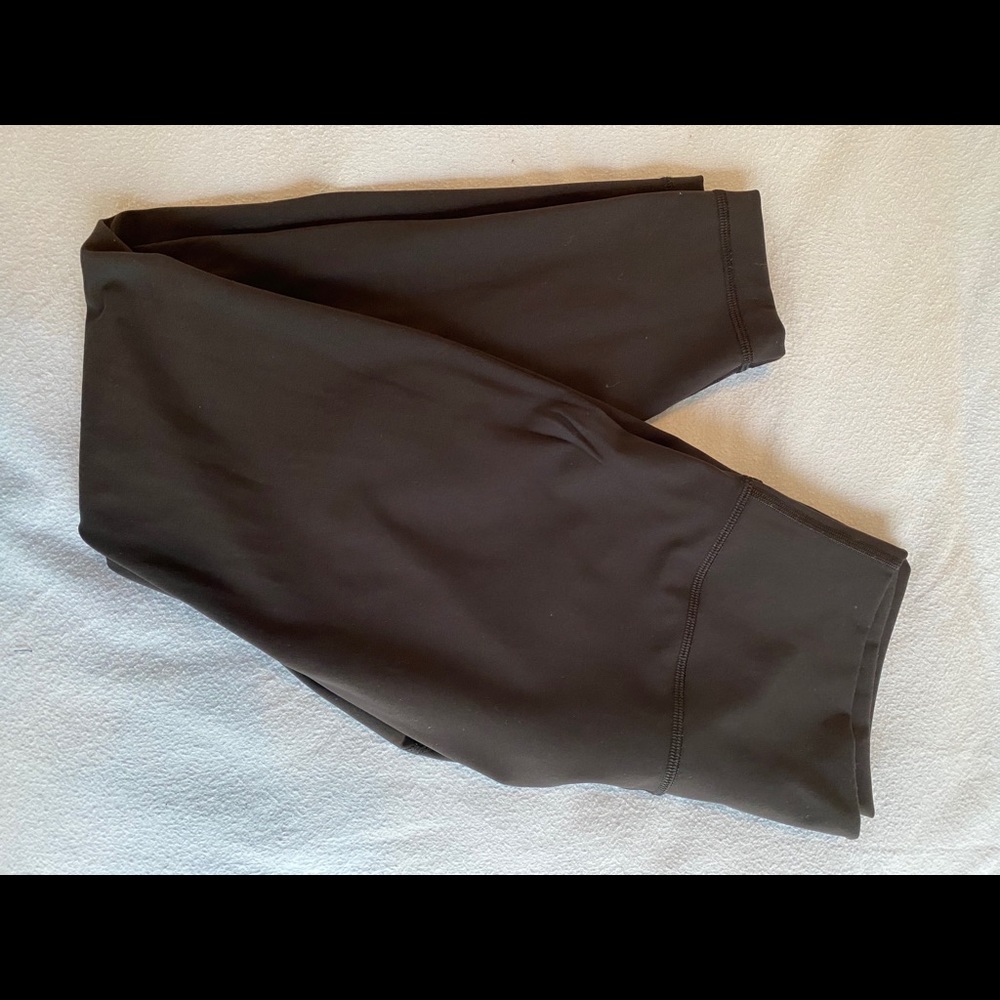 Lululemon Wunder Under Full on Luxtreme Black 8